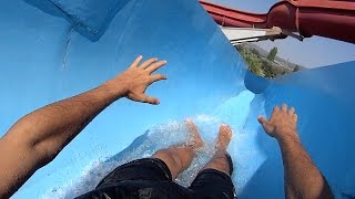 Simvolis Blue Water Slide at Waterland [upl. by Gibbon123]