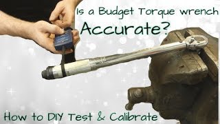 Torque Wrench Test amp Calibration  DIY Cheap amp Easy [upl. by Fahland874]