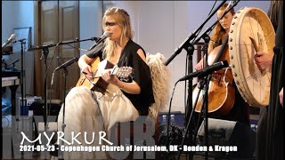 Myrkur  Bonden og Kragen  20210523  Copenhagen Church of Jerusalem DK [upl. by Morville]