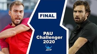 Jerzy Janowicz vs Ernests Gulbis  PAU 2020 [upl. by Cudlip343]