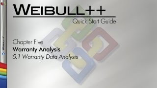 Weibull 8 Quick Start Guide Chapter 51 Warranty Data Analysis [upl. by Cara999]