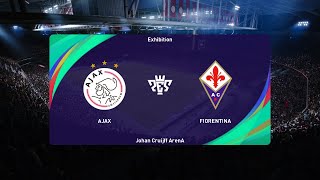 Ajax vs Fiorentina 07092024 UEFA Champions League PES 2021 [upl. by Anitsrhc401]