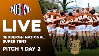 LIVE RUGBY SEDBERGH NATIONAL SUPER TENS 2022  PITCH 1 DAY 2 [upl. by Steinberg]