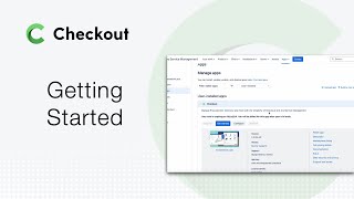 Checkout Getting Started [upl. by Eeldivad]