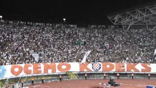 1982010 Hajduk  Unirea 41 TORCIDA SPLIT  Kolektivno ludilo AIDA [upl. by Edaw]