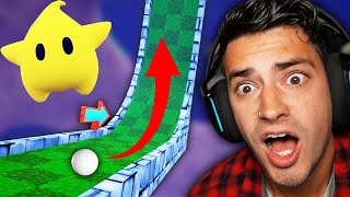 MINI GOLFING IN MARIO GALAXY Golf It [upl. by Ynaffik]