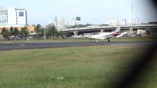 Socata TBM700  Takeoff [upl. by Nybor]