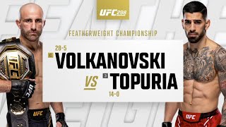 UFC 298 Alexander Volkanovski vs Ilia Topuria Highlights [upl. by Asaert]