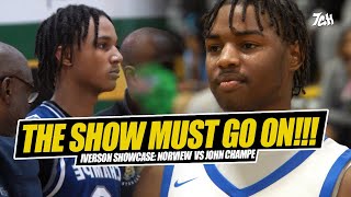 Keon Mitchell Earns MVP in Allen Iverson Showcase Norview vs John Champe HL [upl. by Pheni]