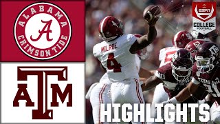 Alabama Crimson Tide vs Texas AampM Aggies  Full Game Highlights [upl. by Maisie536]