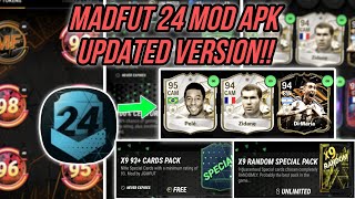 THE BEST MADFUT 24 MOD OUT THERE  Madfut 24 Mod Apk  Madfut 24 [upl. by Yevrah788]