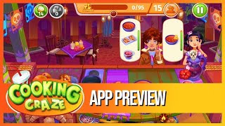 Cooking Craze  App Preview [upl. by Esinyl]