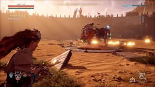 Horizon Zero Dawn Defeat the Behemoth Terror of the Sun Quest [upl. by Collins483]