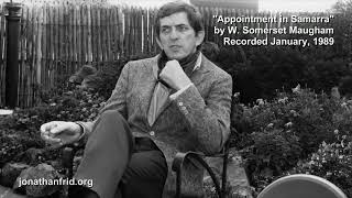 Jonathan Frid reads quotAppointment in Samarraquot by W Somerset Maugham [upl. by Bondon]