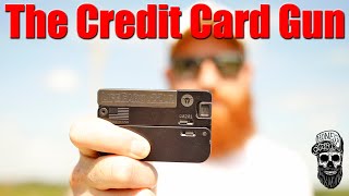 Life Card 22LR Credit Card Gun First Shots Wt PewView [upl. by Ware62]