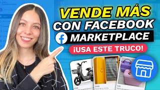 COMO VENDER MAS EN MARKETPLACE DE FACEBOOK 2024 💰 [upl. by Bascomb29]