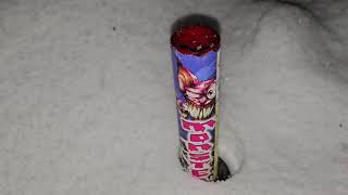 Svea Fireworks Sweden  Monster purple one shot [upl. by Aivatco]