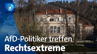 Recherche von „CORRECTIV“ AfDPolitikerinnen diskutieren offenbar Vertreibungsplan [upl. by Esertak]