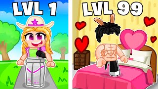 LEVEL 1 ONLINE DATER VS LEVEL 100 Brookhaven RP [upl. by Naras407]