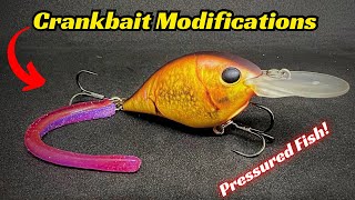 Try These Crankbait Modifications For Pressured Lakes [upl. by Meredi]