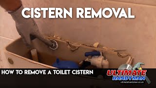 How to remove a toilet cistern [upl. by Felske919]