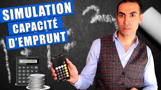 Calculer votre capacité demprunt pour investir dans limmobilier [upl. by Nemraciram301]