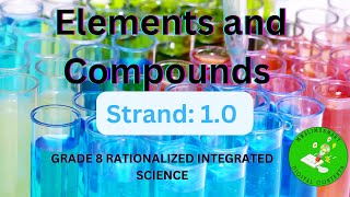 Elements and Compounds Grade 8 RATIONALIZED INTEGRATED SCIENCE [upl. by Ahseral]