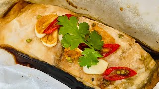 THAI BAKED BARRAMUNDI FISH [upl. by Enna]