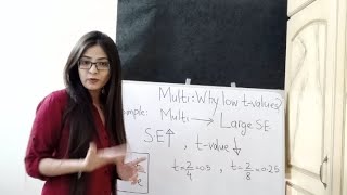 Multicollinearity Why low tvalues [upl. by Boyden]