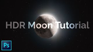 How To Create Stunning HDR Moon Composite [upl. by Reed]