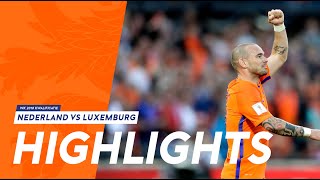 Highlights Nederland  Luxemburg 09062017 WK 2018kwalificatie [upl. by Weed]