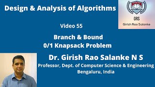 55 Knapsack Problem using Branch amp Bound [upl. by Nims]