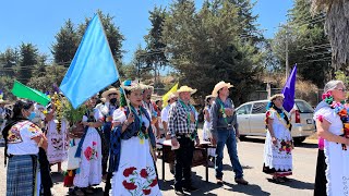 RECIBIMIENTO DEL FUEGO NUEVO PURÉPECHA EN ERONGARÍCUARO MICHOACAN 13 de marzo 2022 [upl. by Barret]