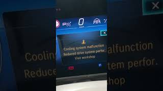 Cooling system malfunction reduce drive system perfor visit workshop carrepair repair s500 gle53 [upl. by Noirad]