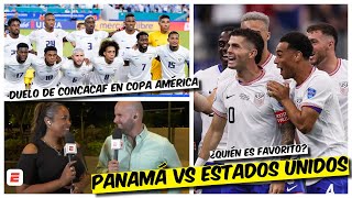 ESTADOS UNIDOS es muy FAVORITO ante Panamá Una REVANCHA de la semifinal de Copa Oro  Exclusivos [upl. by Scherle]