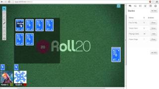 Roll20 Tutorials  Card Decks [upl. by Elak469]