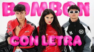 BOMBON Videolyrics Oficial  Karina Hugo23 Sennior  Con Letra [upl. by Brent]