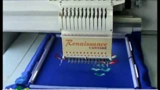 Renaissance Commercial Embroidery Machine [upl. by Kylen]