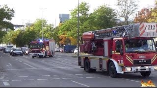 BERUFSFEUERWEHR MÜNCHEN 15 Minuten Einsatzfahrten der Feuerwehr München [upl. by Trab]