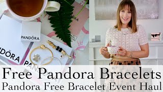 Pandora Haul Free Bracelet Event  New in my Pandora Collection [upl. by Zaller176]