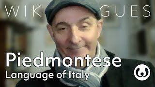 Italys Piedmontese language casually spoken  Giorgio speaking Piedmontese  Wikitongues [upl. by Kraft]