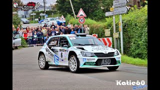 Mélissa Debackere et Stéphanie Lemoine au Rallye Charlemagne Golden Palace 2023 [upl. by Amsaj]