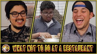 What Not To Do At A Restaurant  Jordindian Reaction and Discussion [upl. by Eillehs]