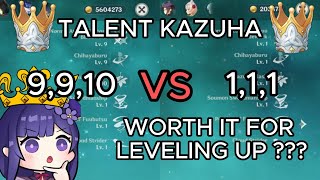 Apakah kazuha full EM worth levelup talenta [upl. by Burkhardt]