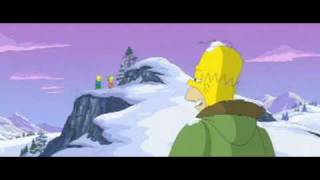 The Simpsons Movie  Avalanche [upl. by Adyeren]