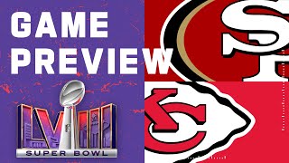 San Francisco 49ers vs Kansas City Chiefs  2023 Super Bowl Game Preview [upl. by Ecirtnom]