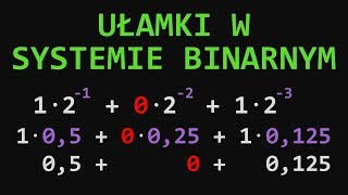 34 Ułamki w systemie binarnym [upl. by Ingamar]