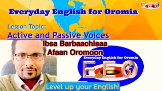 እንግሊዘኛን በአማርኛ ይማሩ  Passive and Active Voice [upl. by Nomyar]