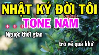 Karaoke Nhật Ký Đời Tôi Tone Nam  La Thứ  Nhạc Sống Rumba Mới  Karaoke Bách Hóa [upl. by Tiny700]