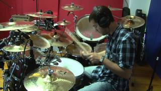 Rhythms of Grace Live  Hillsong United Drum Cover [upl. by Adnilemreh997]